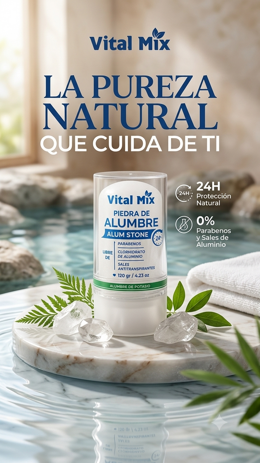 Desodorante Natural Alumbre 120 gr